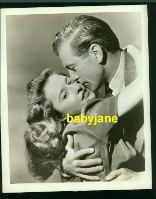 Barbara Stanwyck Gary Cooper Vintage 8x10 Photo 1941 Meet John Doe