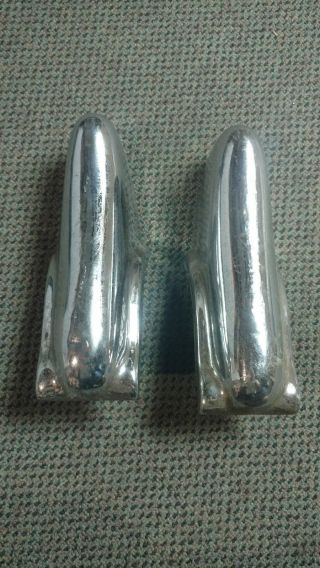 Plymouth 1950 50 Rear Front Bumper Guards Vintage