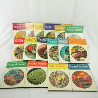 The Golden Book Encyclopedia Of Natural Science Complete Set Vintage Antique
