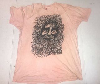 Vintage 1980s Jerry Garcia T - Shirt