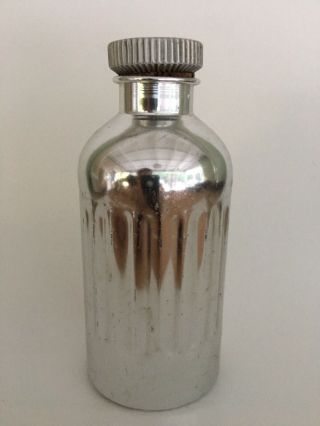 Vintage Coloral Aluminum Water Bottle England