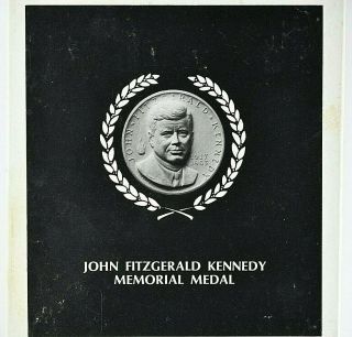 Vintage 1964 John F.  Kennedy Memorial.  999 Silver Medal