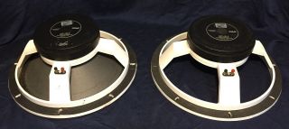 2 Vintage Altec 421 - 8 Lf 16 " Speaker Frames For Re - Coning - Stanley Screamers
