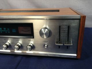 VINTAGE REALISTIC STA 82 SOLID STATE AM FM STEREO RECEIVER WOOD CASE GREAT 3