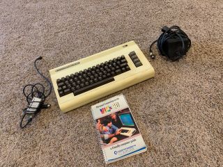 Vintage Commodore Vic 20 Color Personal Computer Powers On