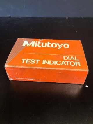 Vintage Mitutoyo 513 - 902 Dial Test Indicator Set.  0005 