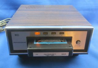 Panasonic Rs - 802us Vintage 8 - Track Tape Player Deck Made In Japan