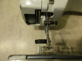 Vintage Elna SU Sewing Machine With Accessories & Case,  28 Bobbins,  6 Cams 8