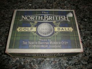 VINTAGE THE NORTH BRITISH GOLF BALL / BALLS 2