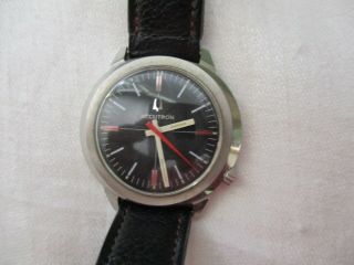 Vintage Bulova Accutron Mens Wrist Watch for Repair or Parts 2