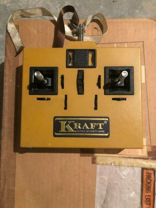 Vintage Kraft Transmitter Remote Series Seventy - Nine