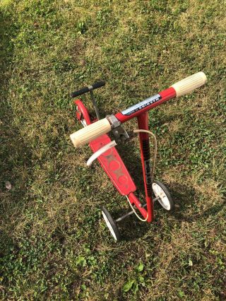 Vintage 1970’s Honda Kick - And - Go Red 3 - Wheel Scooter