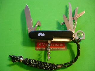 Ntsa Vintage (1974 - 05) Swiss Army Victorinox Pocket Knife Rare Woodsman W/rabbit