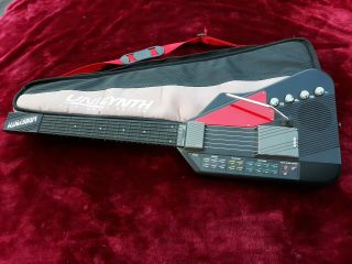 Vintage Suzuki Unisynth Electronic Guitar Xg - 1