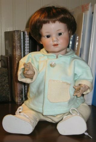 Antique Bisque Armand Marseille 13 " Baby Doll Mkd 251 G.  Po.  Germany A.  1.  M.