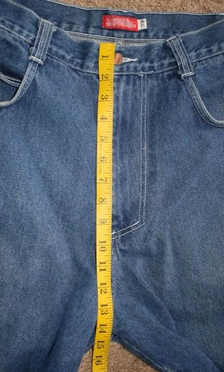 Mens Vintage Gat Denim Jeans Ultra Wide Leg SZ 32 X 27 Raver JNCO 5