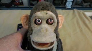 VINTAGE JOLLY CHIMP CLAPPING MONKEY / BATTERY OPERATED / JAPAN - DOESN ' T WORK 2