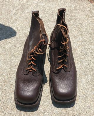 - Vintage Post - Wwii Swedish Army Boots By Tretorn Us Size 10.  5 - 11