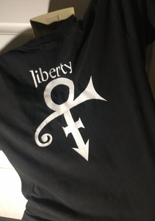 PRINCE 90 ' s Concert SHIRT Sex Love Liberty Symbol TOUR Artist Formerly known as 2