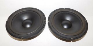 Vtg Matched Pair Seas P21re4x - Js H325 Woofers Speakers Infinite Slope