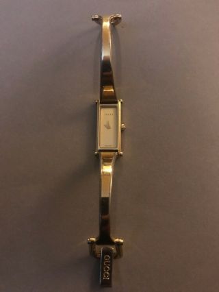 Vintage Gucci Ladies Watch 1500l Swiss Gold Plated