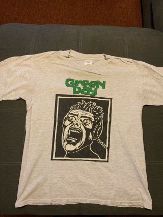 Green Day Basket Case Shirt Vintage