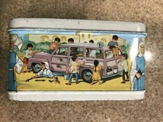 Rare Vintage The Flying Nun (Sally Fields) 1968 Metal Lunch Box 3
