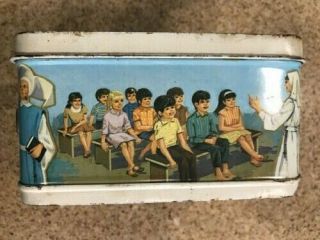 Rare Vintage The Flying Nun (Sally Fields) 1968 Metal Lunch Box 4