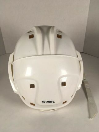 Vintage Cooper Ice Hockey Helmet - Cooper SK 2000 L - White - Large - 2