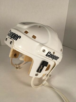 Vintage Cooper Ice Hockey Helmet - Cooper SK 2000 L - White - Large - 3