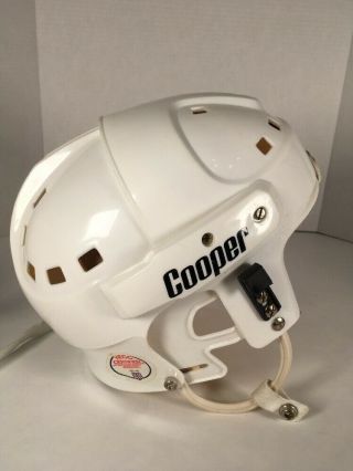 Vintage Cooper Ice Hockey Helmet - Cooper SK 2000 L - White - Large - 5