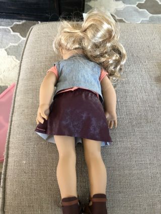 American Girl Doll Tenney Grant 18 Inch and Book 2