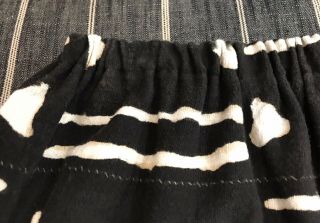 vtg.  handmade black & ivory African bogolan mud cloth pants 30” totokaelo 7