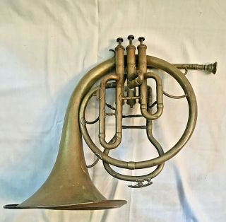 Vintage / Antique Marceau & Co Mellophone / Tenor Coronet / Périnet French Horn