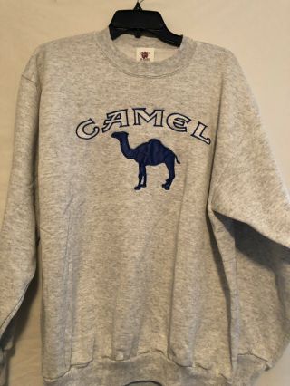 Vintage 90’s A Pack Of Camels T Shirt Joe Camel Cigarette Tobacco Crewneck L