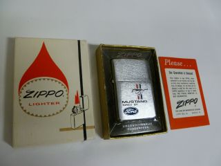 Vintage Zippo Ford Mustang Cigarette Lighter