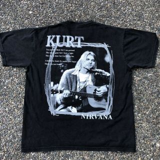 Vintage Nirvana T Shirt Kurt Cobain Bootleg 2