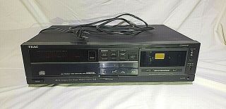 Vintage TEAC Ad - 4 Compact Disc Player/Reverse Cassette Disc Combo 2