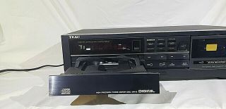 Vintage TEAC Ad - 4 Compact Disc Player/Reverse Cassette Disc Combo 3