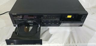 Vintage TEAC Ad - 4 Compact Disc Player/Reverse Cassette Disc Combo 5