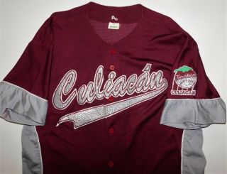 Vintage TOMATEROS de CULIACAN Mexico Beisbol Stitched LMP Baseball Jersey 46 2