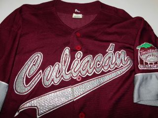 Vintage TOMATEROS de CULIACAN Mexico Beisbol Stitched LMP Baseball Jersey 46 5