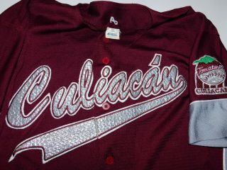 Vintage TOMATEROS de CULIACAN Mexico Beisbol Stitched LMP Baseball Jersey 46 6