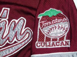 Vintage TOMATEROS de CULIACAN Mexico Beisbol Stitched LMP Baseball Jersey 46 7