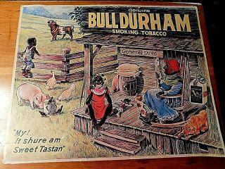 Bull Durham Smoking Tobacco Vintage 1920 