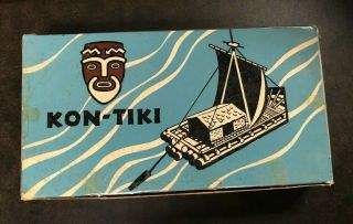 Vintage - 1970s Kon Tiki Balsa Kit From Norway