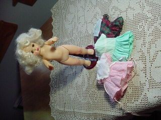VINTAGE 10 IN.  TINY TERRI LEE DOLL WITH TAGGED CLOTHES 5