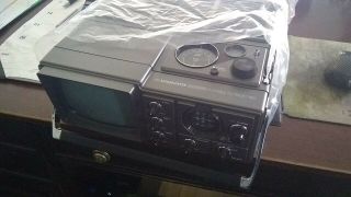 Magnavox Black And White Portable TV Radio BC3910SL01 Box Vintage 2