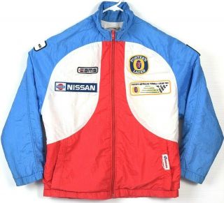 Vintage Nissan Fosters Racing Jacket Grand Prix Sponsor Formula 1 F1 Mens S Rare