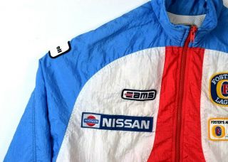 Vintage Nissan Fosters Racing Jacket Grand Prix Sponsor Formula 1 F1 Mens S Rare 5